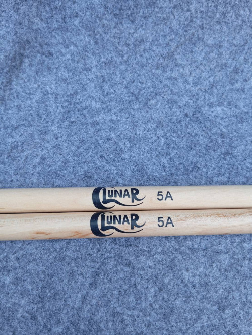 ไม้ตีกลอง ไม้ตีกลองสแนร์ ยี่ห้อ Lunar เบอร์ 5A 5