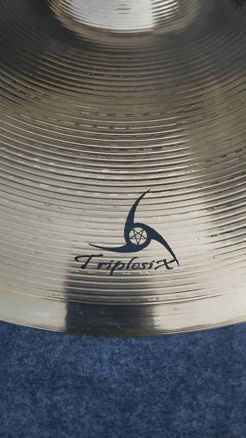 ฉาบกลองชุด รุ่นE cymbal ขนาด16“ ยี่ห้อ triplesix ผลิตหนาพิเศษ ทน และเสียงดี (ใบ) 3