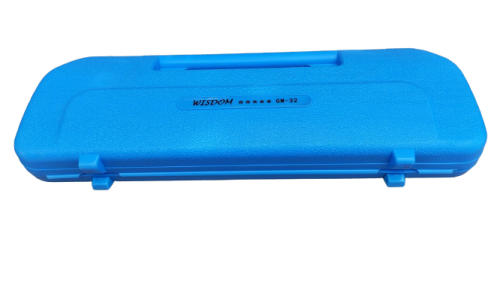 เมโลเดียน Wisdom 32 คีย์ GM-32 สีฟ้า รุ่นท็อป ลิ้นทองเหลือง พร้อมสายเป่าปากเป่า เคสพลาสติก ABS แข็งแ 2