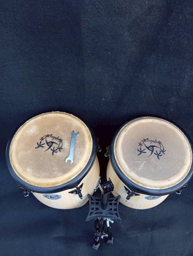 กลองทอมบ้าไม้ Triplesix 10 และ 11 นิ้ว พร้อมขาตั้ง 5