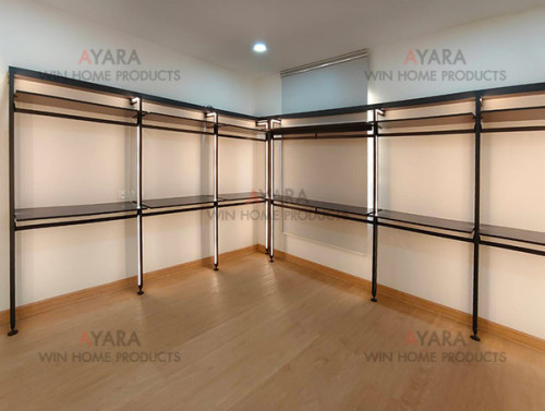 Walk in Closet - U Shape Melamine สีขาวเงา 1