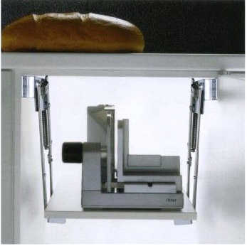 แขนยึดแผ่นไม้ ทำเป็นโต๊ะเตรียมอาหาร เมื่อใช้งานแล้วพับเก็บใต้ตู้ (TT-001) 2