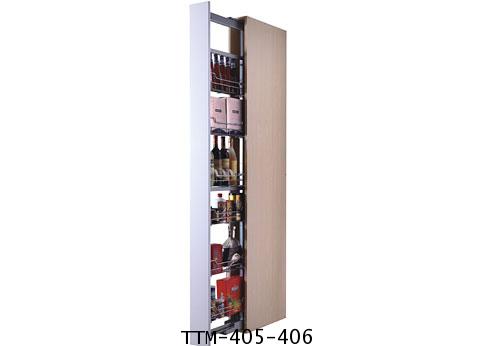 ตะแกรงอเนกประสงค์ตู้สูง บานดึง 5, 6 ชั้น (TTM-305, TTM-405, TTM-406)