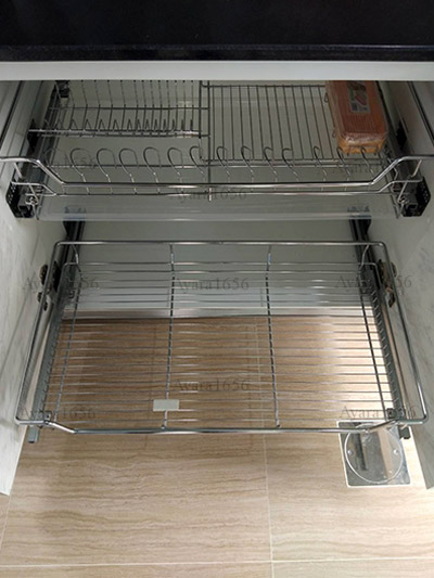 ชุดครัว Built-in ตู้ล่าง โครงซีเมนต์บอร์ด หน้าบาน Melamine สี Marble ลายหินอ่อน 3