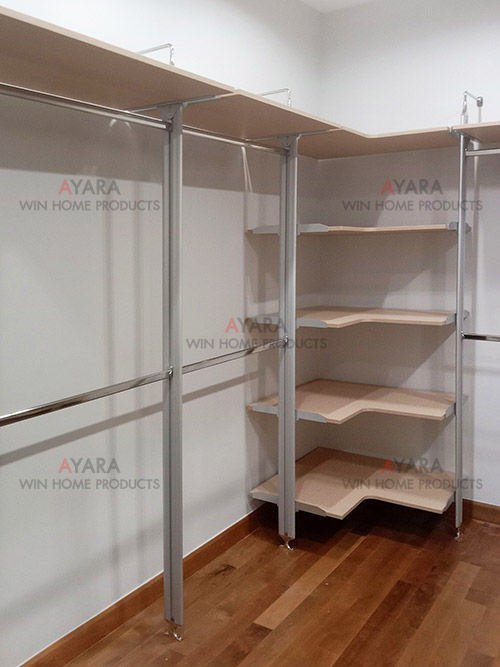 Walk in Closet - U Shape Melamine สี ES 5011-17 2
