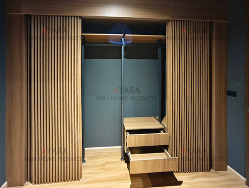 Walk in Closet - I Shape Melamine สี 5051-17 1