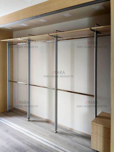 Walk in Closet - I Shape Melamine สี Maple
