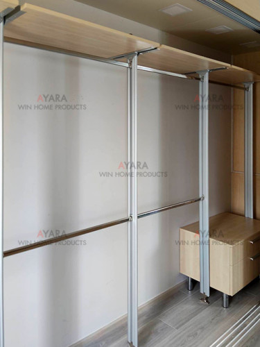 Walk in Closet - I Shape Melamine สี Maple 2