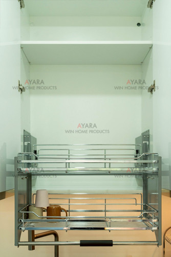 ชุดครัว Built-in โครงซีเมนต์บอร์ด หน้าบาน Hi Gloss สีขาวเงา 5