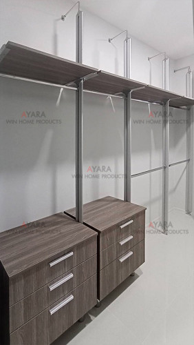 Walk in Closet - U Shape Melamine สี ES 5002-15 2