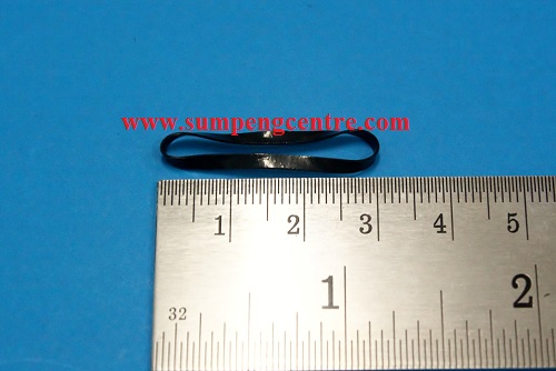 ยางมันรัดผมดำ เส้นกลาง 4024 1