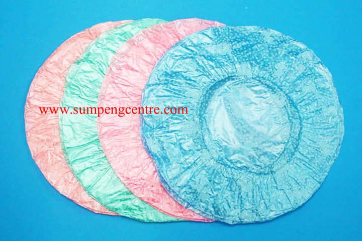 หมวกอาบน้ำ หนาคละสี กลาง 2