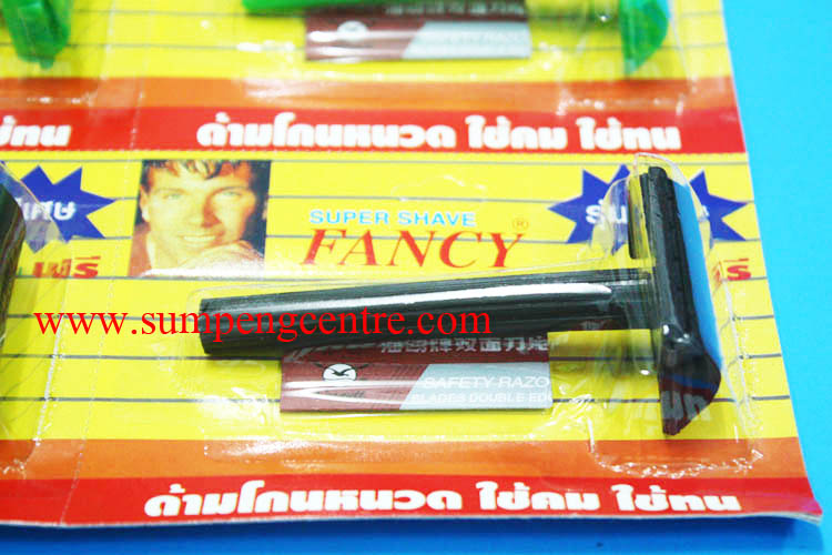 แผงด้ามโกนหนวด + ใบมีดโกน Fancy 1