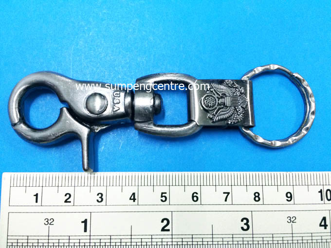 พวงกุญแจก้ามปู พ่นคละสี no:7 อินทรี 1