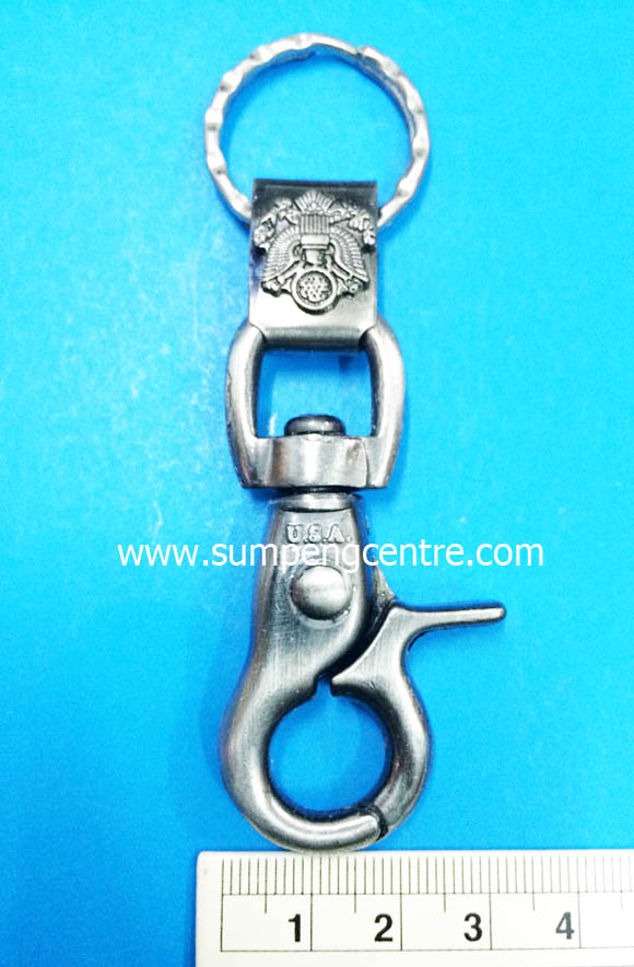 พวงกุญแจก้ามปู พ่นคละสี no:7 อินทรี 2