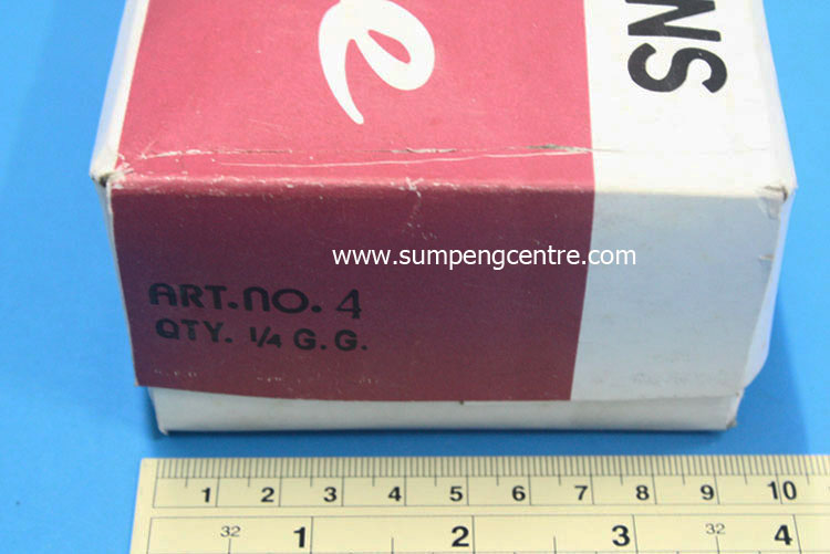 เข็มกลัดซ่อนปลาย เบอร์ 4 4
