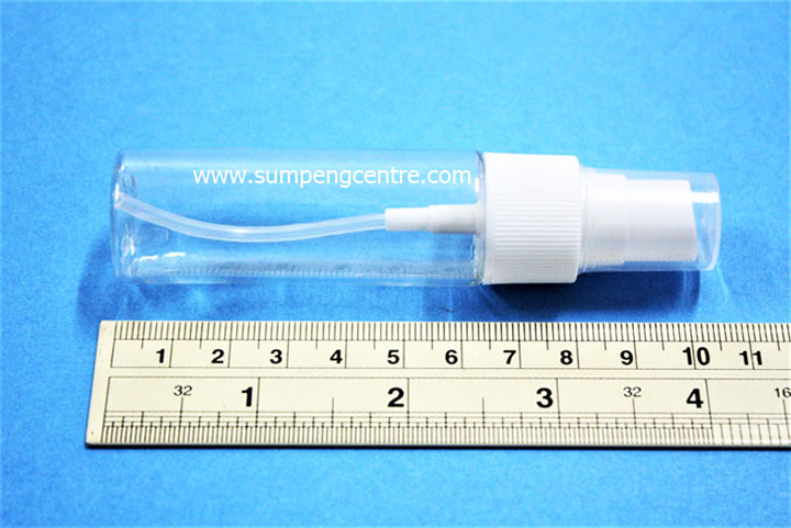 ขวดปั๊มพลาสติค หัวสเปรย์ 30cc (12 ชิ้น) 1