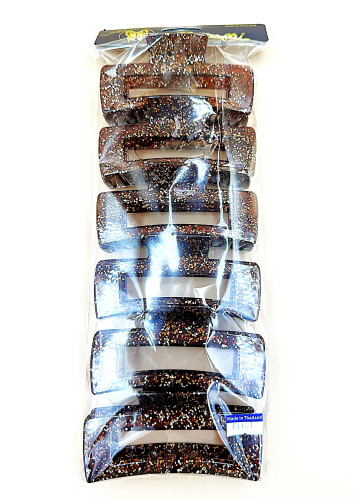 กิ๊บ Butterfly #1131 สีชาจุดทอง