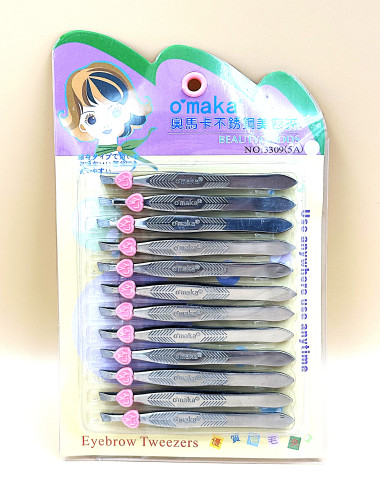 แหนบ O'maka ปากเฉียง (12 pieces)