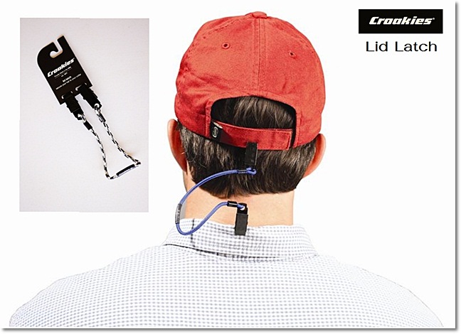 สายกันหมวกปลิว Croakies @Lid Latch