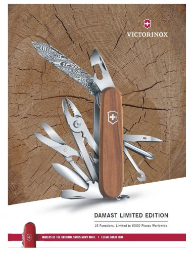 มีดพับ Victorinox รุ่น Deluxe Tinker Damast Limited Edition 2018