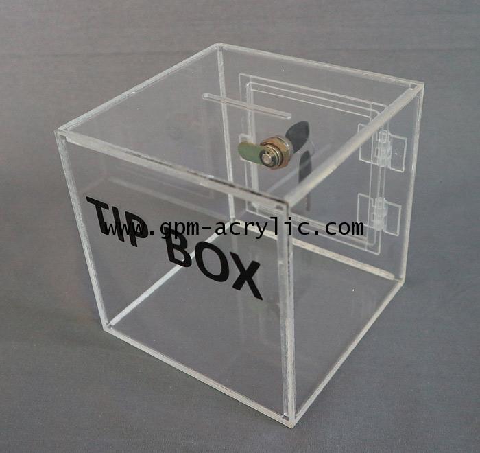 Tip Box สีใส ขนาด 15 ซม.