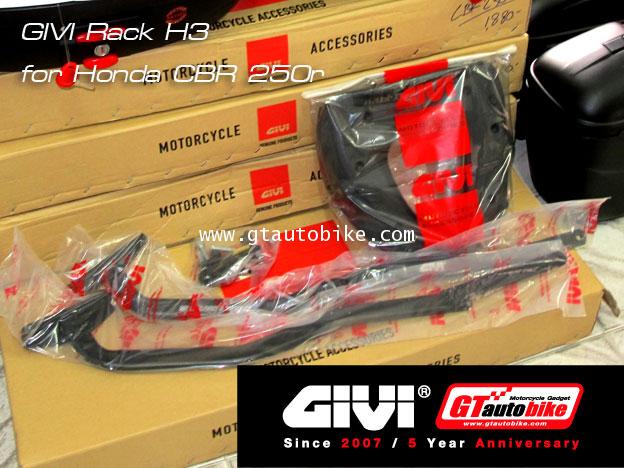 GIVI Rack H3 for Honda CBR 250r / CBR 300