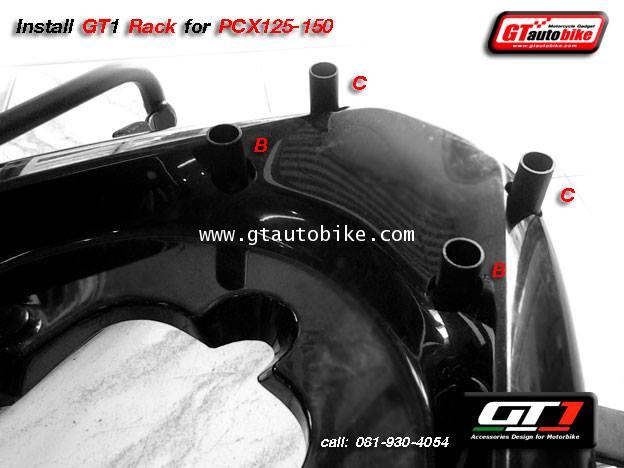 * New GT1 Rack Edition / Plate for PCX 125, 150  New PCX 2014 5