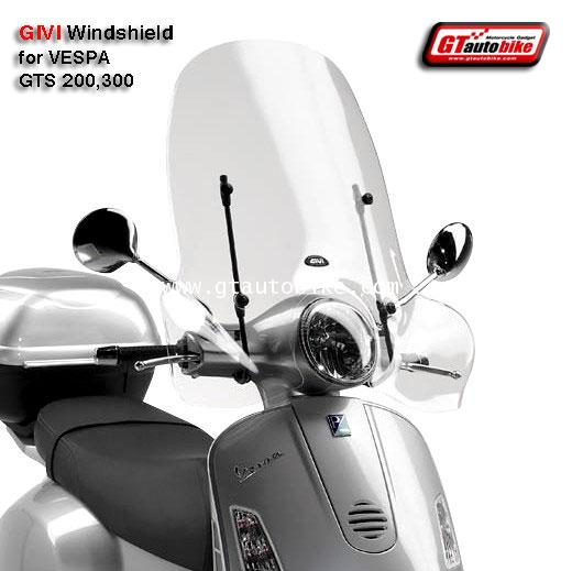 GIVI Windshield  for Vespa GTS 200, 300 / LX