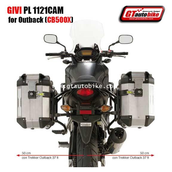 GIVI PL 1121CAM for Outback (CB500X)