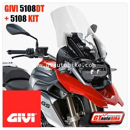 GIVI 5108DT Windscreen + 5108KIT