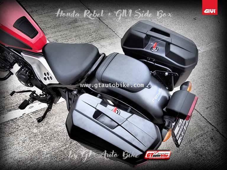 Sidebox GIVI E22 for Honda Rebel 300/500