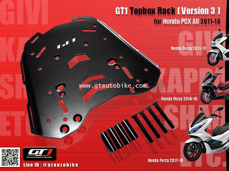 * New Edition GT 1 Rack (vresion 3) for PCX 125, 150  New PCX 2011-18 0