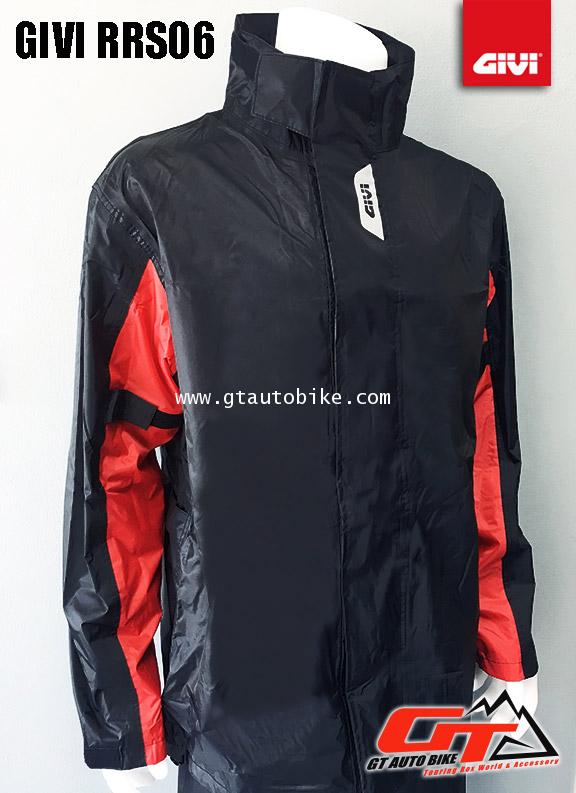 GIVI Rain Suit / RRS06 / Black Red