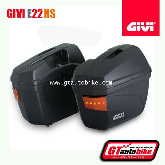 GIVI E22 Side Cases with Signal Light
