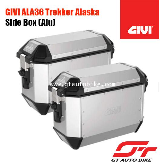 GIVI ALA36A Alaska Side Case Set (Aluminium)