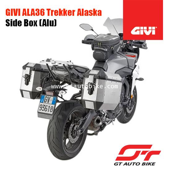 GIVI ALA36A Alaska Side Case Set (Aluminium) 1