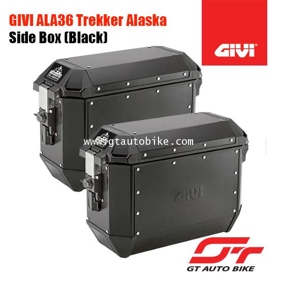 GIVI ALA36B Alaska Side Case Set (Black)