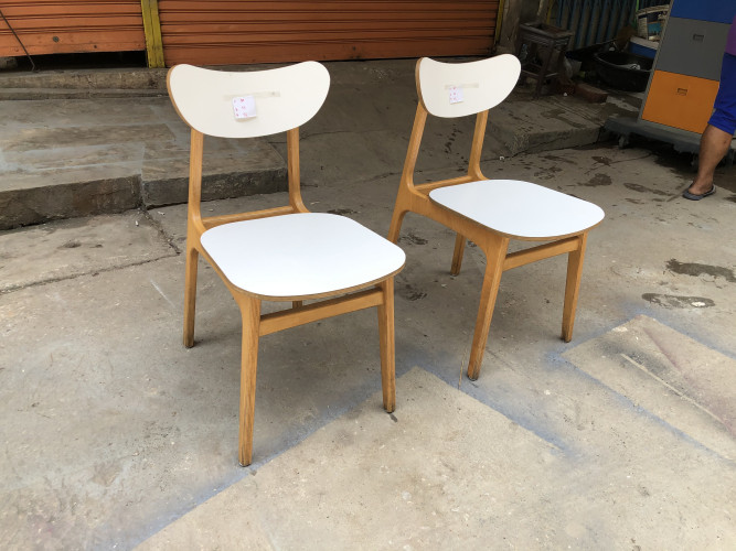 เก้าอี้ คู่ Lait ก39:ล53:ส76 ซม. Scandinavian Style Plywood ดัดโค้ง คู่ 3