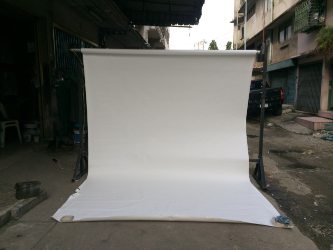 โครงฉาก Backdrop มอเตอร์ไฟฟ้า ก320:ส225 ซม.