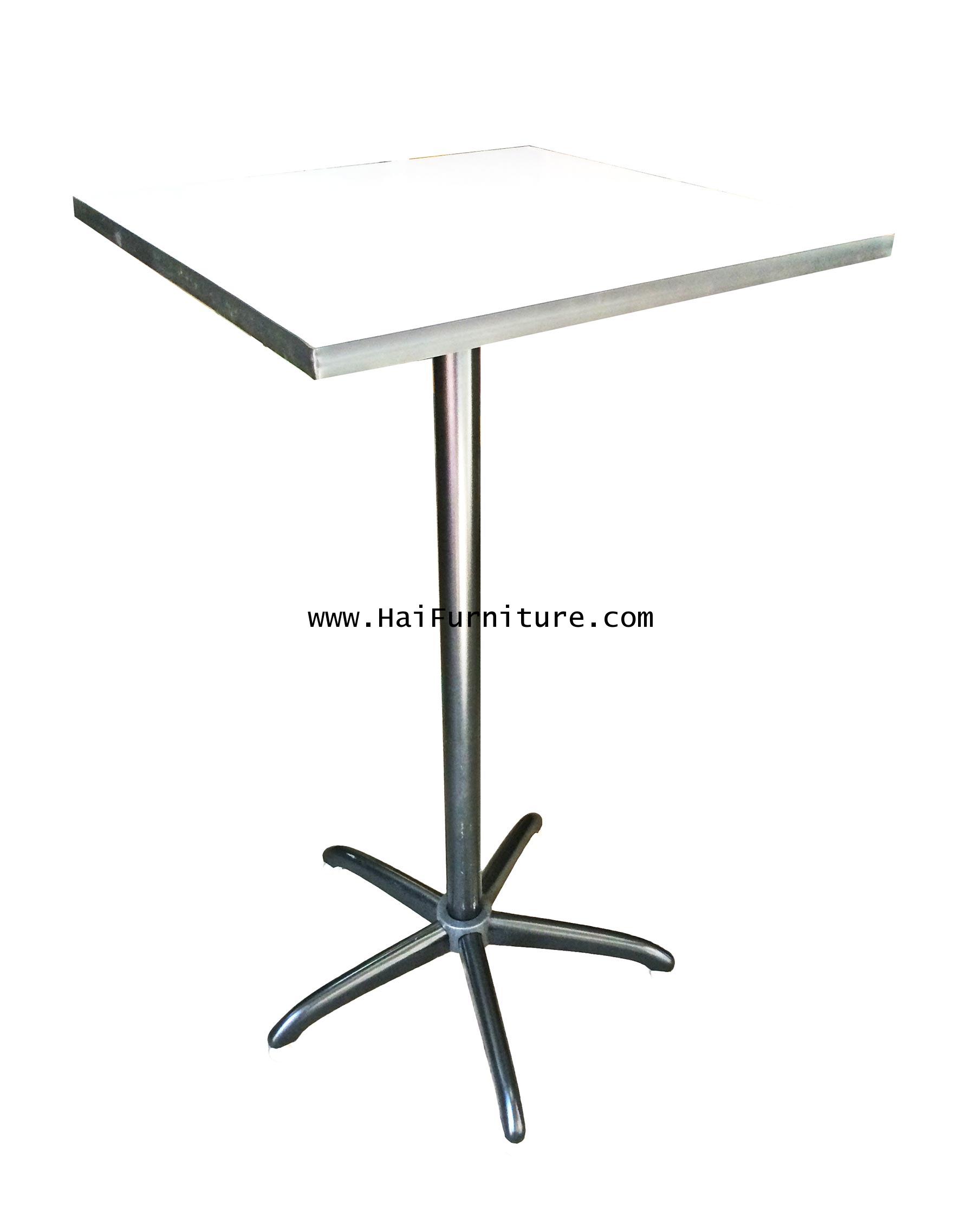 โต๊ะบาร์สี่เหลียมจตุรัส 60*60*110 ซม.