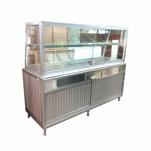 ชุดเคาท์เตอร์ ข้าวแกง 6 ฟุต (1.8 ม.) ขาตาย (สินค้าสั่งผลิต) 1