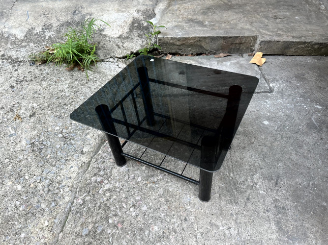 โต๊ะกลางหน้ากระจกสีชา (ผลิตใหม่) โต๊ะกลางหน้ากระจกสีชา ใหม่ 21