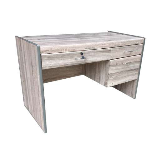 โต๊ะทำงาน  PVC ลาย Solid wood w120*d60*h75 ซม.  