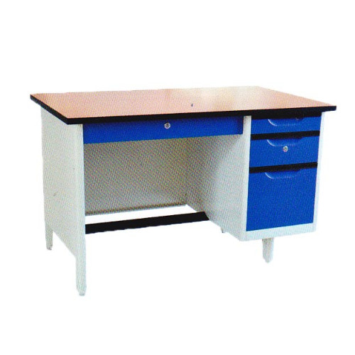 โต๊ะเหล็ก /โต๊ะคอมพิวเตอร์ 3.5 ฟุต (หน้าเมลามีน) TW35,TCW35 Elegant w108.5xd72.2xh75 cm