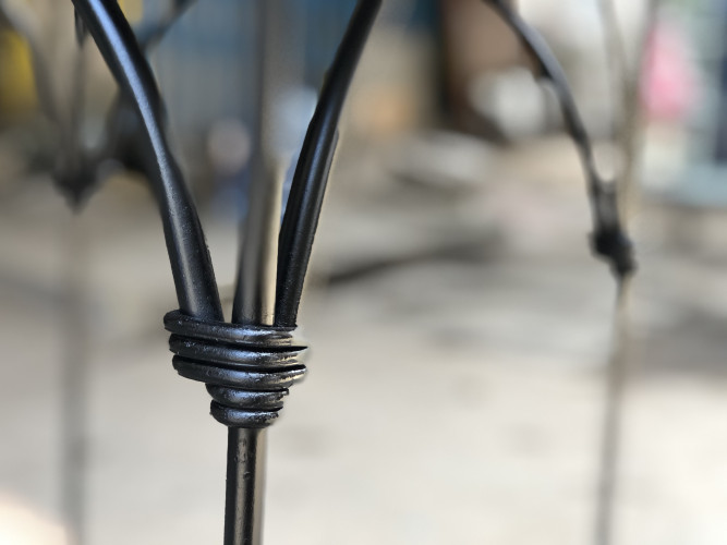 โต๊ะหินแกรนิตขัดเงา La Grâce  ก60:ล60:ส78 ซม. 2