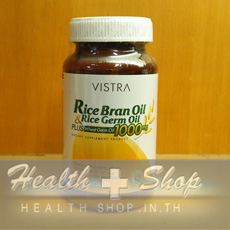 Vistra Rice Bran Oil Rice Germ Oil  Plus Wheat Germ Oil1000mg 100 cap