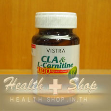 Vistra CLA  L-Carnitine 1100 mg Plus Vitamin E 30 capsules