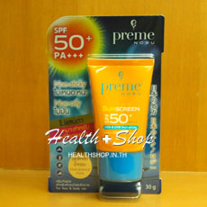 Preme Nobu Sunscreen SPF50+ PA+++30g