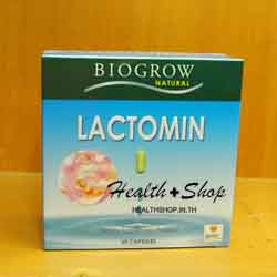 Biogrow Lactomin 60cap ไบโอโกรว์ แลคโตมิน บริษัทขาดชั่วคราว